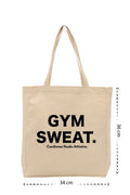 Gym Sweat - Kanvas Çanta - Krem