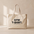 Gym T-Shirt - Çıtçıtlı Tote Bag