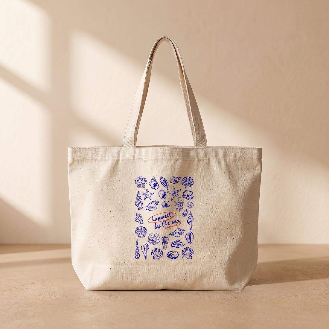 Happiest By The Sea - Tote Bag