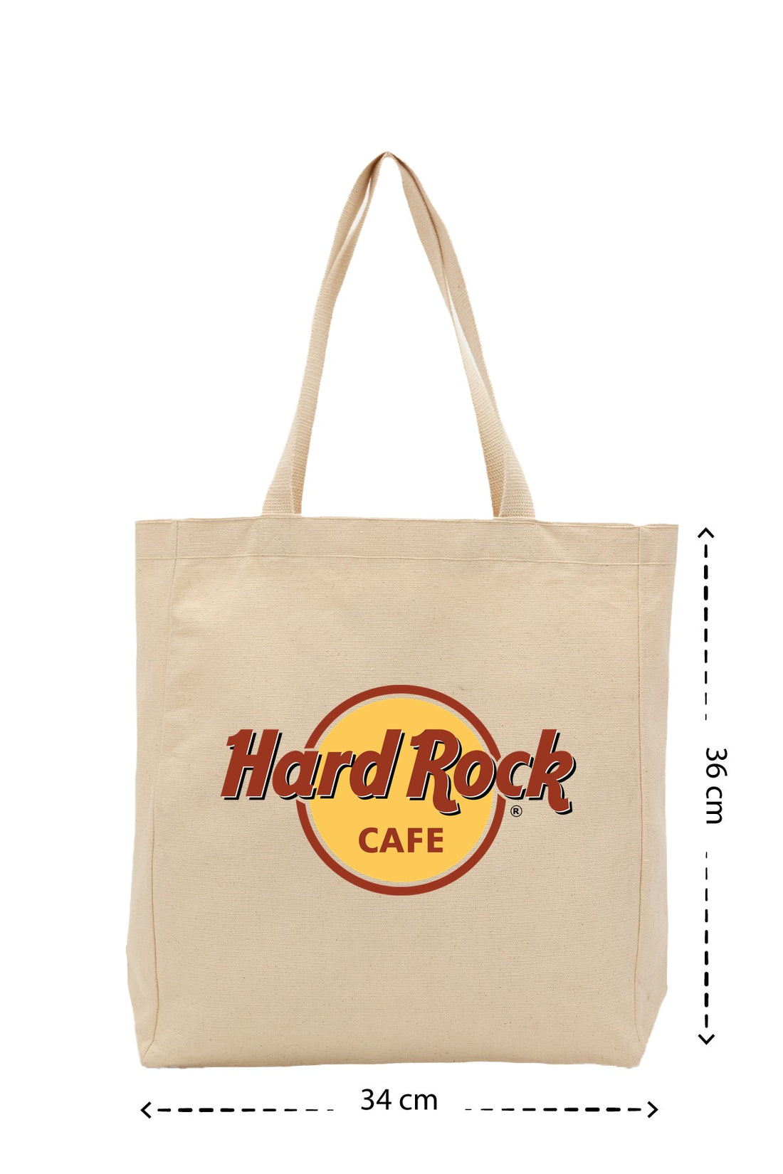 Hard Rock - Kanvas Çanta - Krem