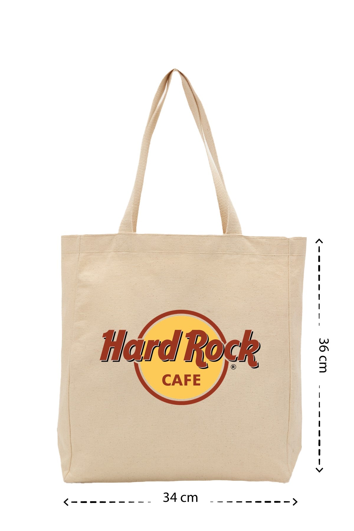 Hard Rock - Kanvas Çanta - Krem