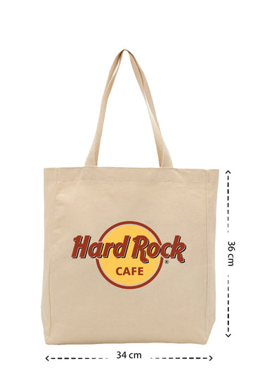 Hard Rock - Kanvas Çanta - Krem