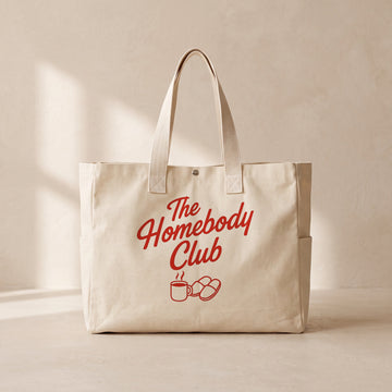 Homebody Club - Çıtçıtlı Tote Bag