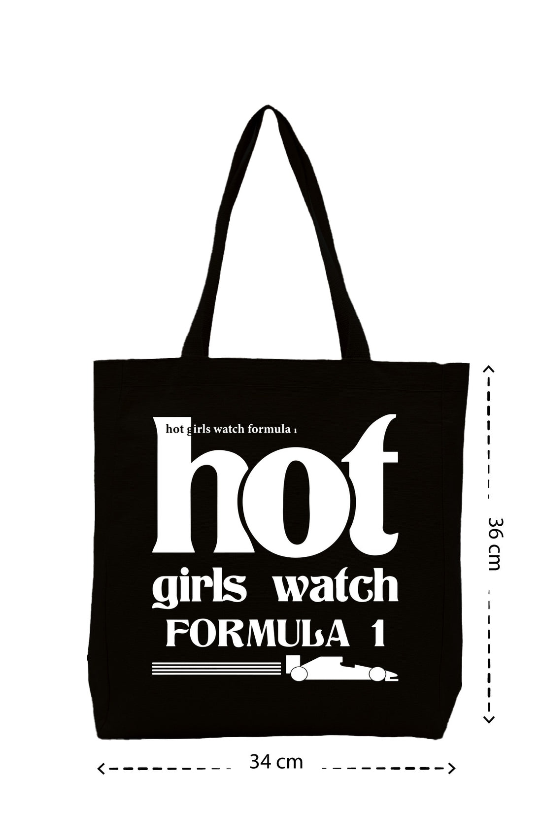 Hot girls - Kanvas Çanta - Krem