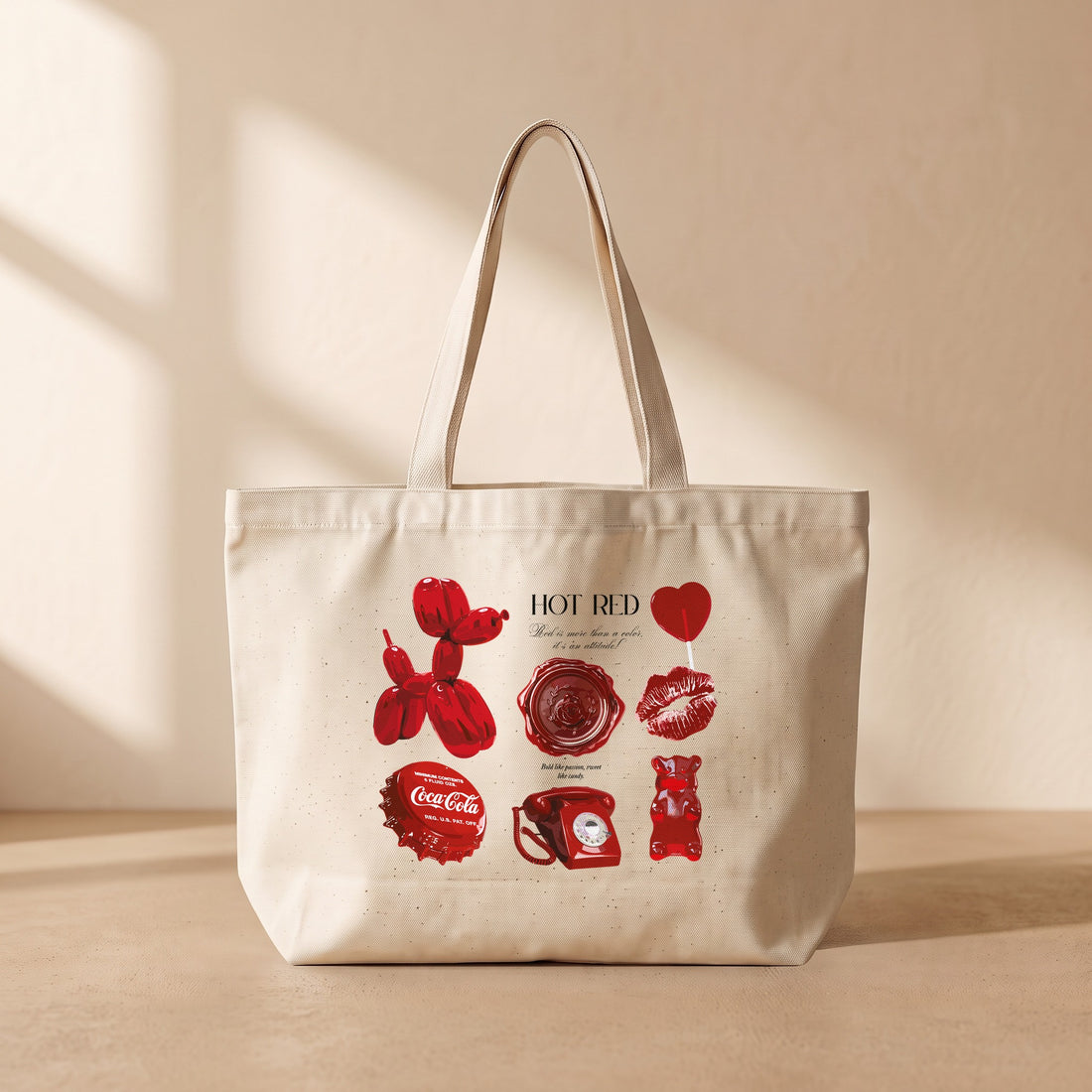 Hot Red - Tote Bag