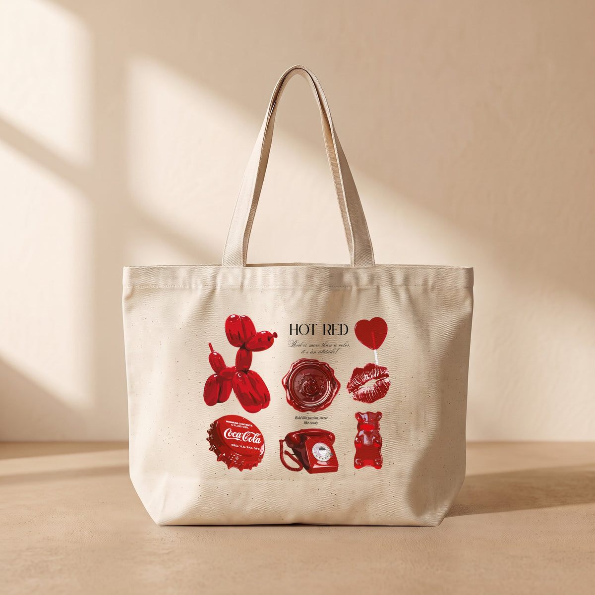 Hot Red - Tote Bag