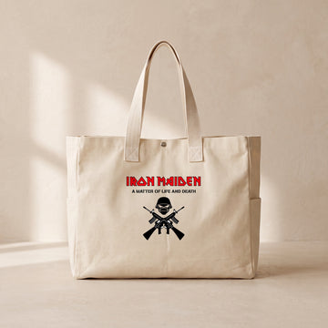 Iron Maiden - Çıtçıtlı Tote Bag