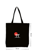 Japanese - Kanvas Çanta - Siyah