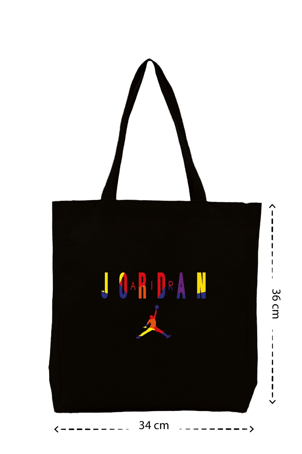 Jordan - Kanvas Çanta - Siyah
