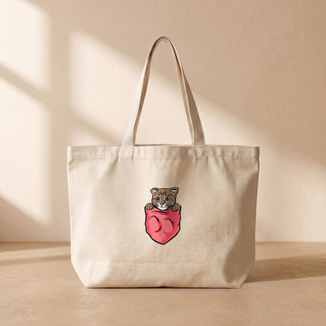 Kedi Cep - Tote Bag