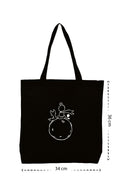 Küçük Prens - Kanvas Çanta - Siyah