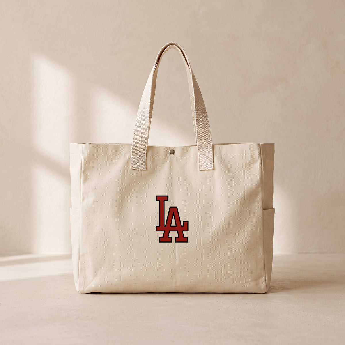 L.A - Çıtçıtlı Tote Bag