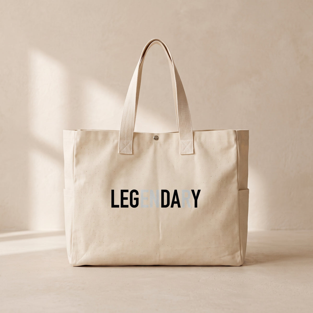 Leg'endary - Çıtçıtlı Tote Bag