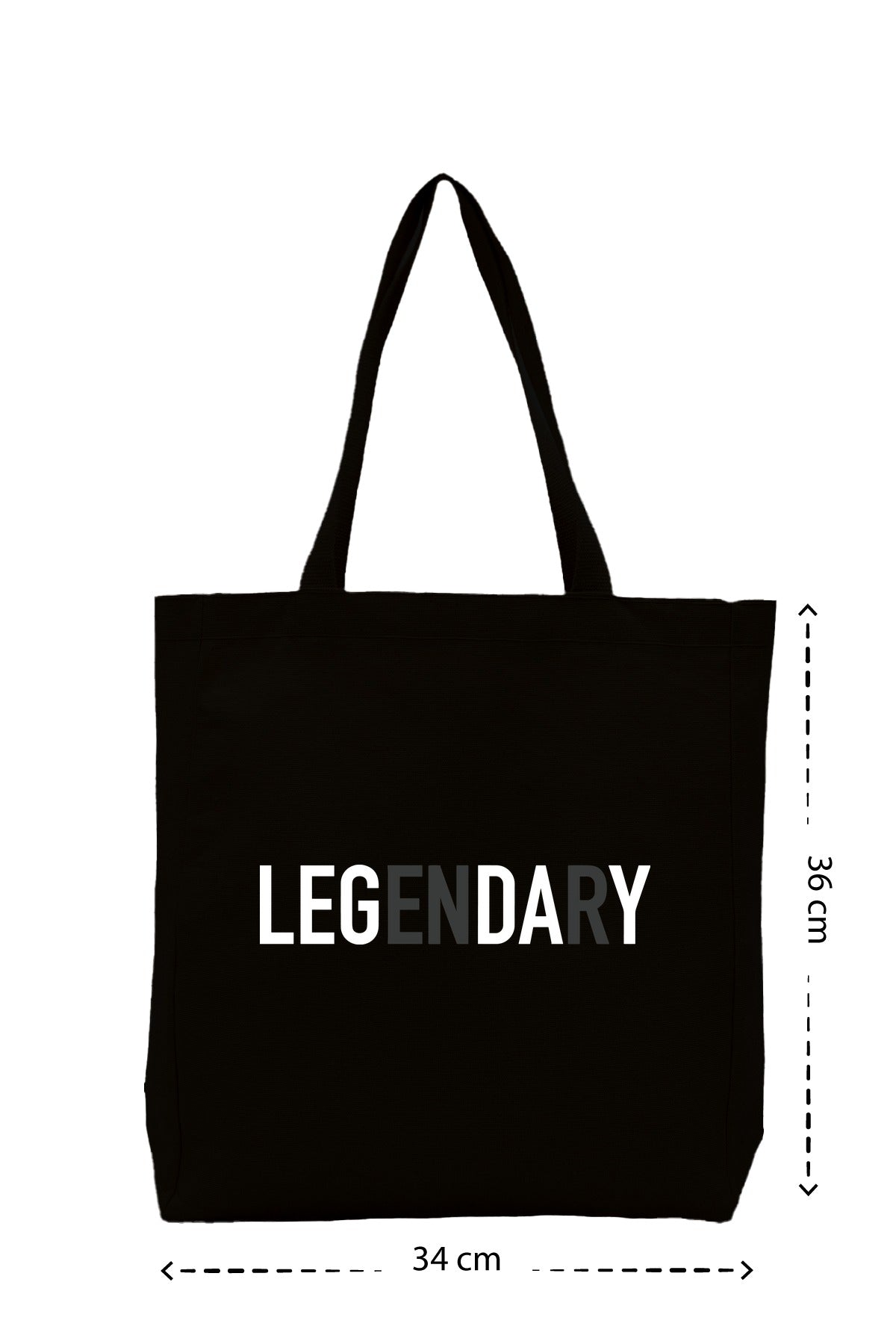 Leg'endary - Kanvas Çanta - Siyah