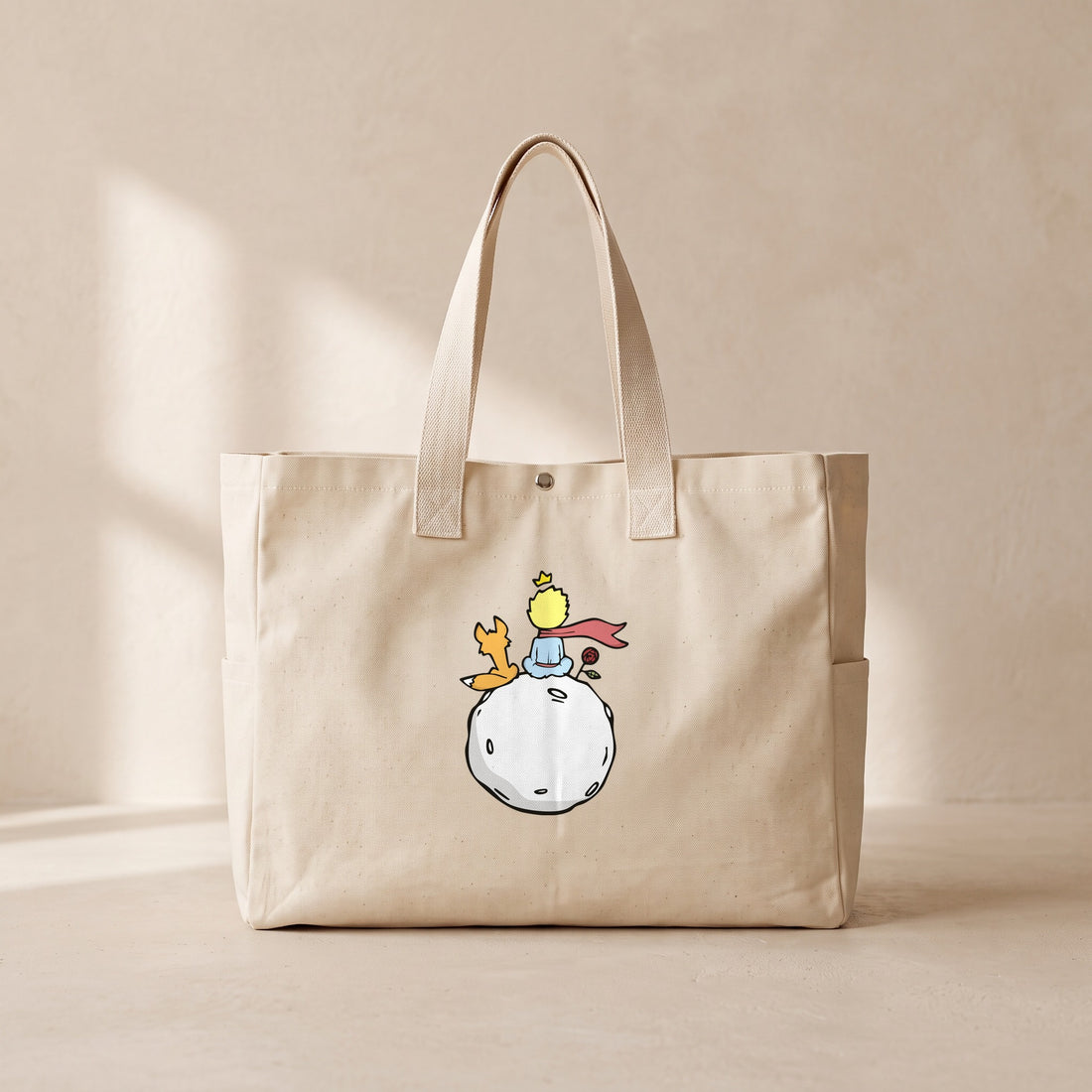 Little Prince - Çıtçıtlı Tote Bag