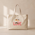 Love Bear - Çıtçıtlı Tote Bag