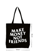 Make Money - Kanvas Çanta - Siyah