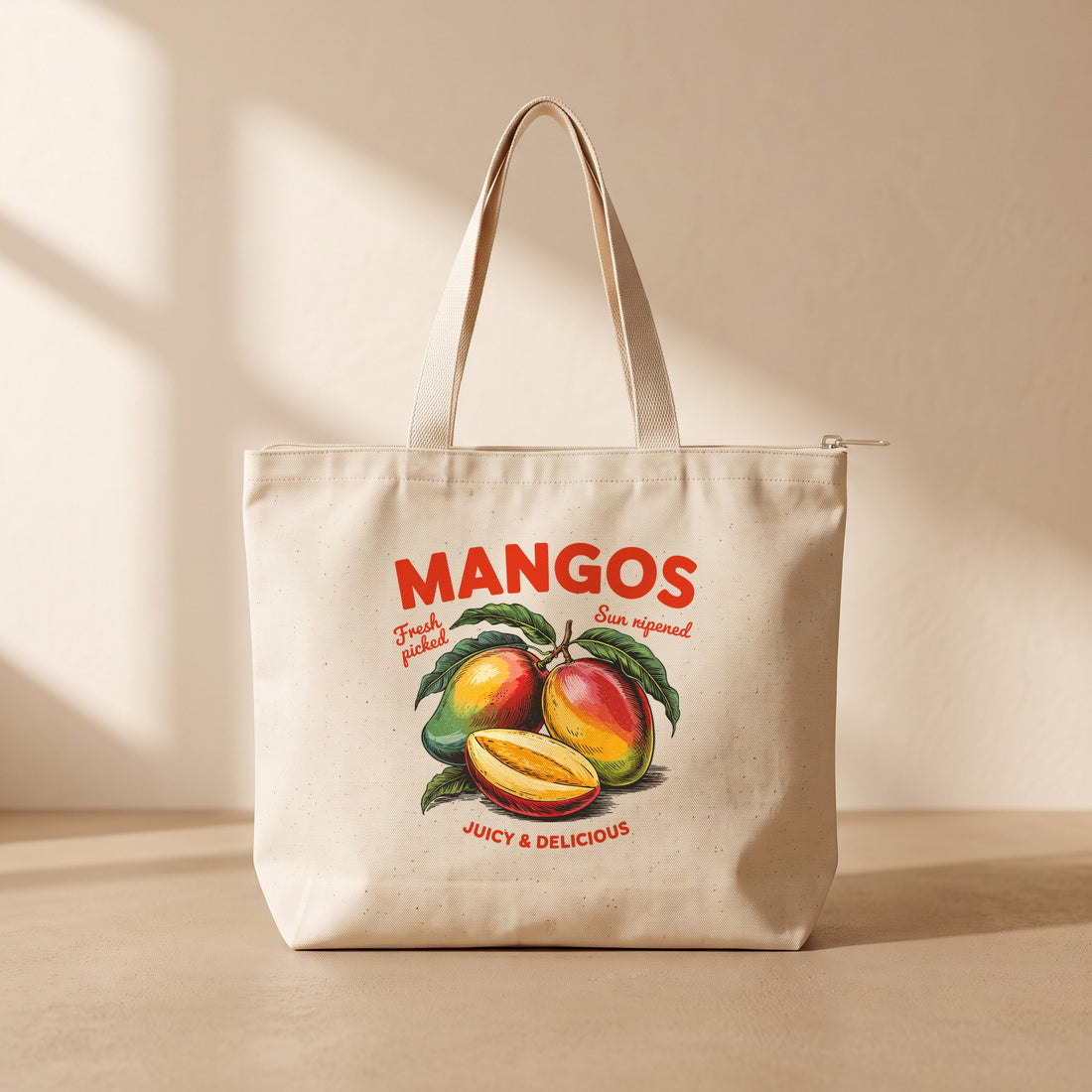 Mango - Fermuarlı Tote Bag