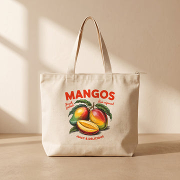 Mango - Fermuarlı Tote Bag