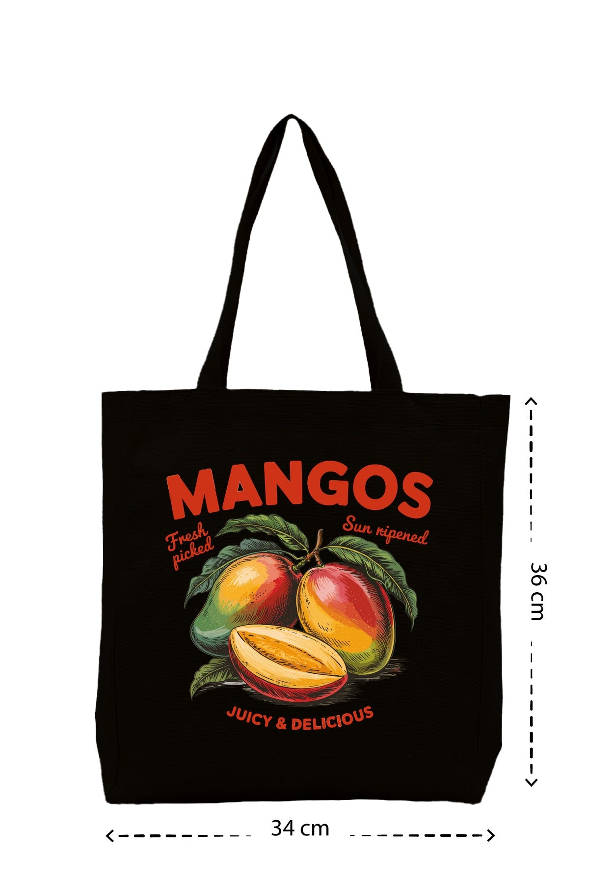 Mango - Kanvas Çanta - Siyah