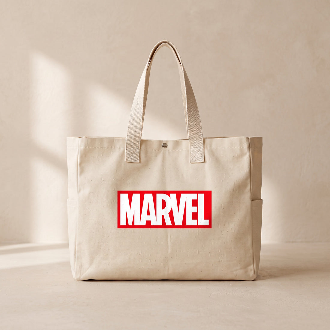 Marvel - Çıtçıtlı Tote Bag