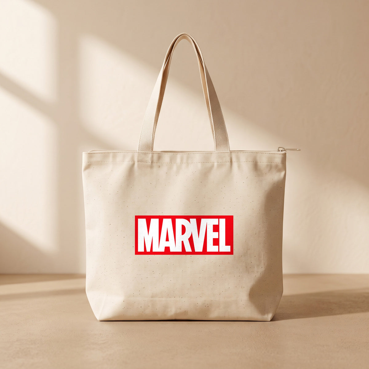 Marvel - Fermuarlı Tote Bag