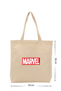 Marvel - Kanvas Çanta - Krem