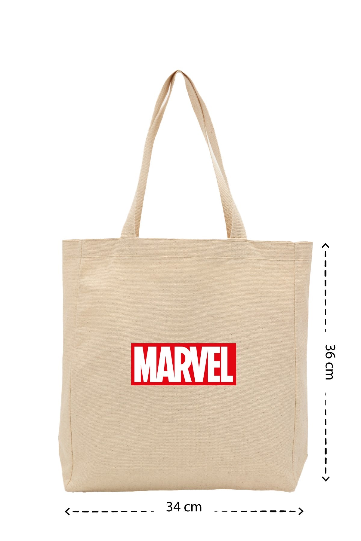 Marvel - Kanvas Çanta - Krem