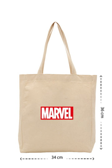 Marvel - Kanvas Çanta - Krem