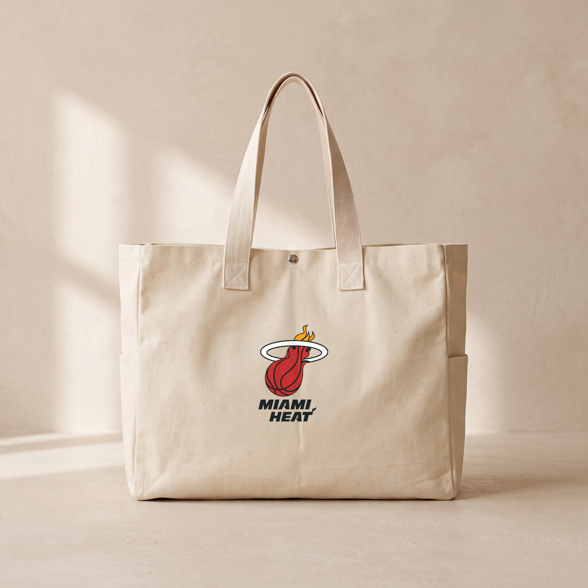 Miami Heat - Çıtçıtlı Tote Bag