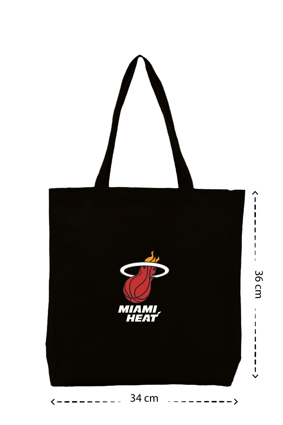Miami Heat - Kanvas Çanta - Siyah
