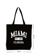 Miami - Kanvas Çanta - Siyah