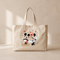 Mickey&Minnie - Çıtçıtlı Tote Bag