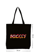 Mickey Mouse - Kanvas Çanta - Siyah