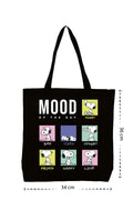 Mood Peanuts - Kanvas Çanta - Siyah