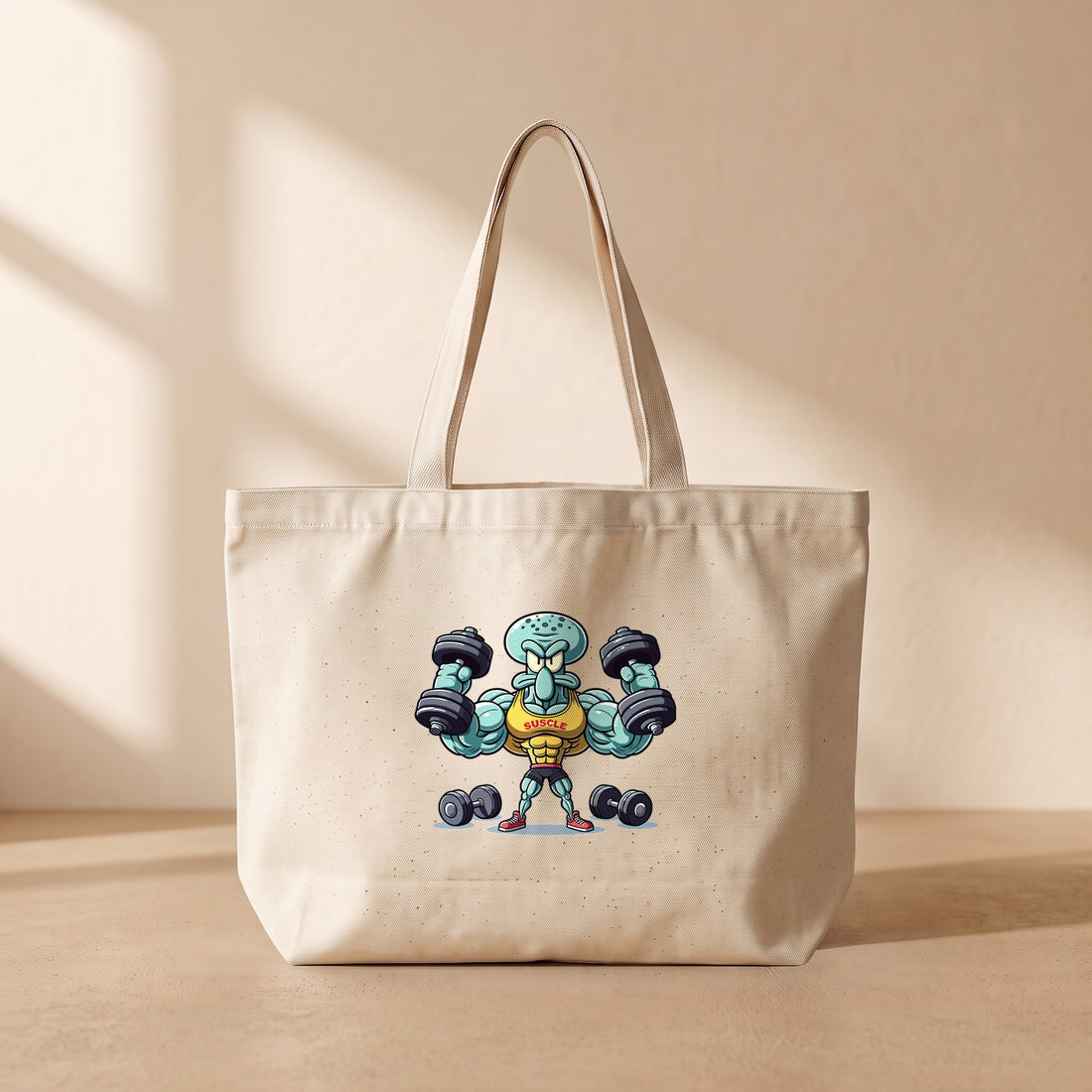 Muscle squidward - Tote Bag