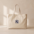 N.Y - Çıtçıtlı Tote Bag