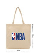 NBA - Kanvas Çanta - Krem