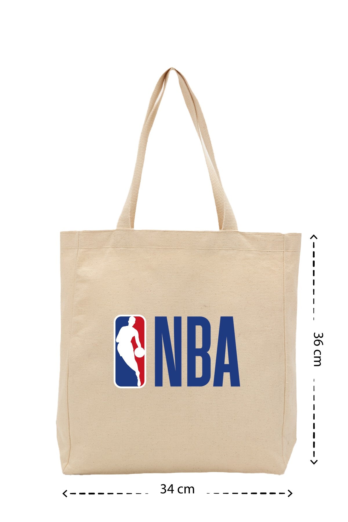NBA - Kanvas Çanta - Krem
