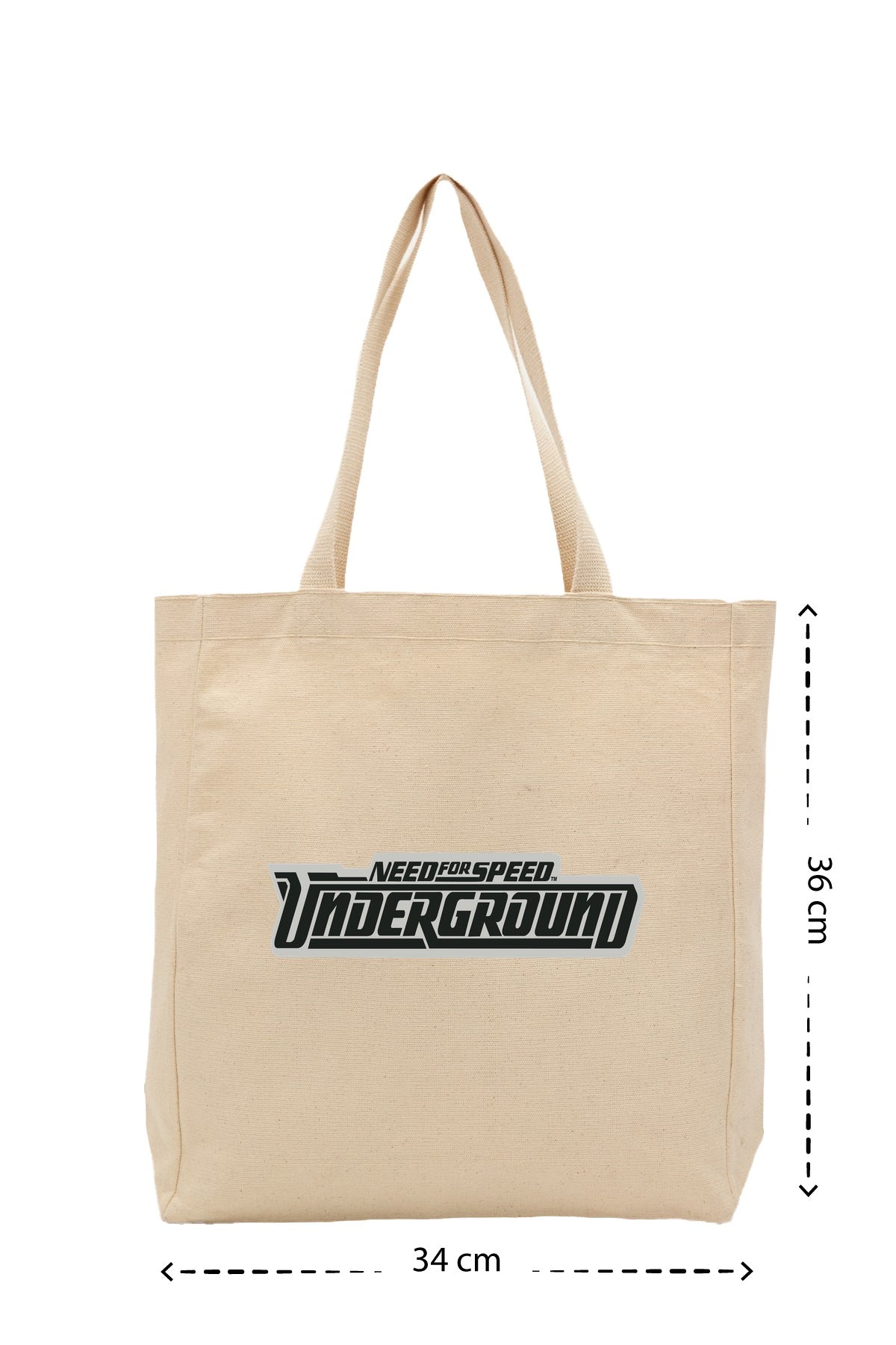 NFS Underground - Kanvas Çanta - Krem