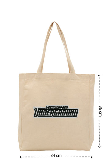 NFS Underground - Kanvas Çanta - Krem