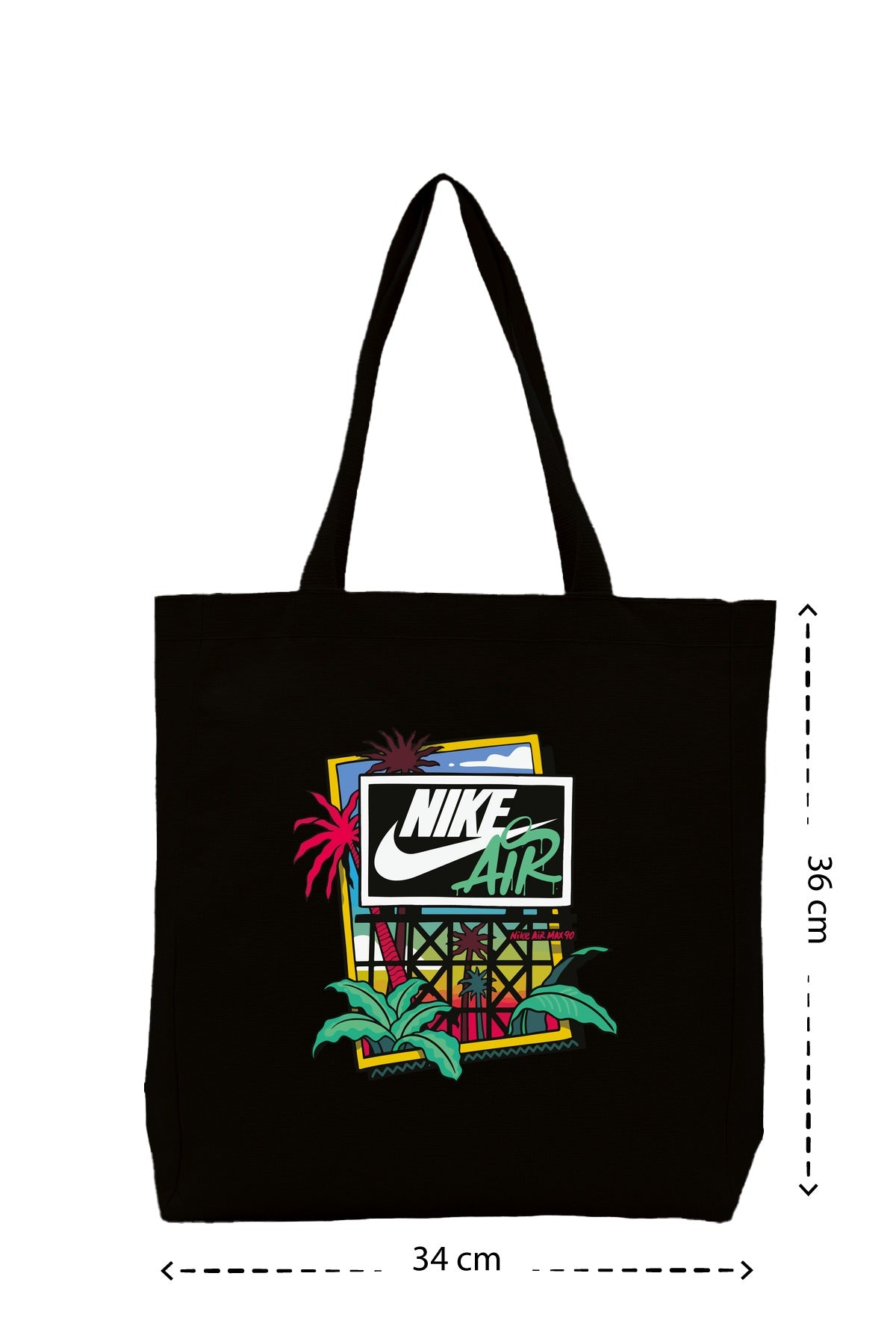 Nike Air Summer - Kanvas Çanta - Siyah