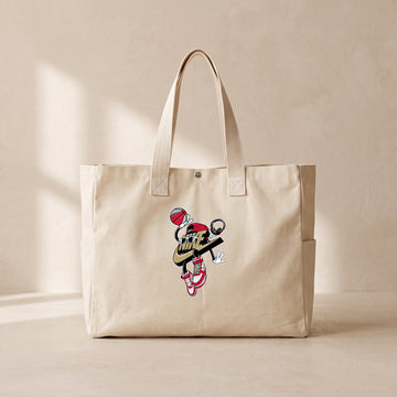 Nike BasketBall - Çıtçıtlı Tote Bag