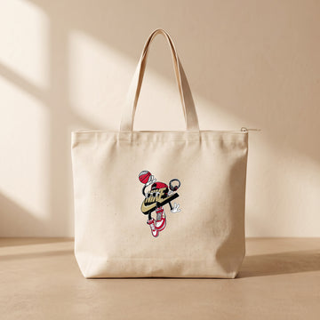 Nike BasketBall - Fermuarlı Tote Bag