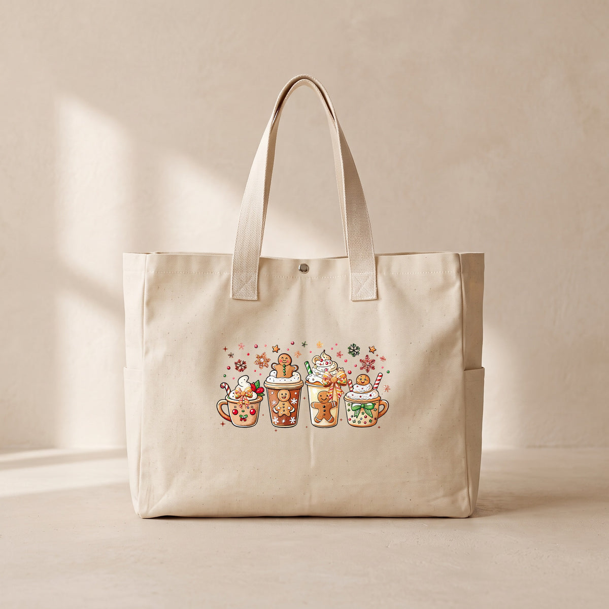 Noel Drink - Çıtçıtlı Tote Bag