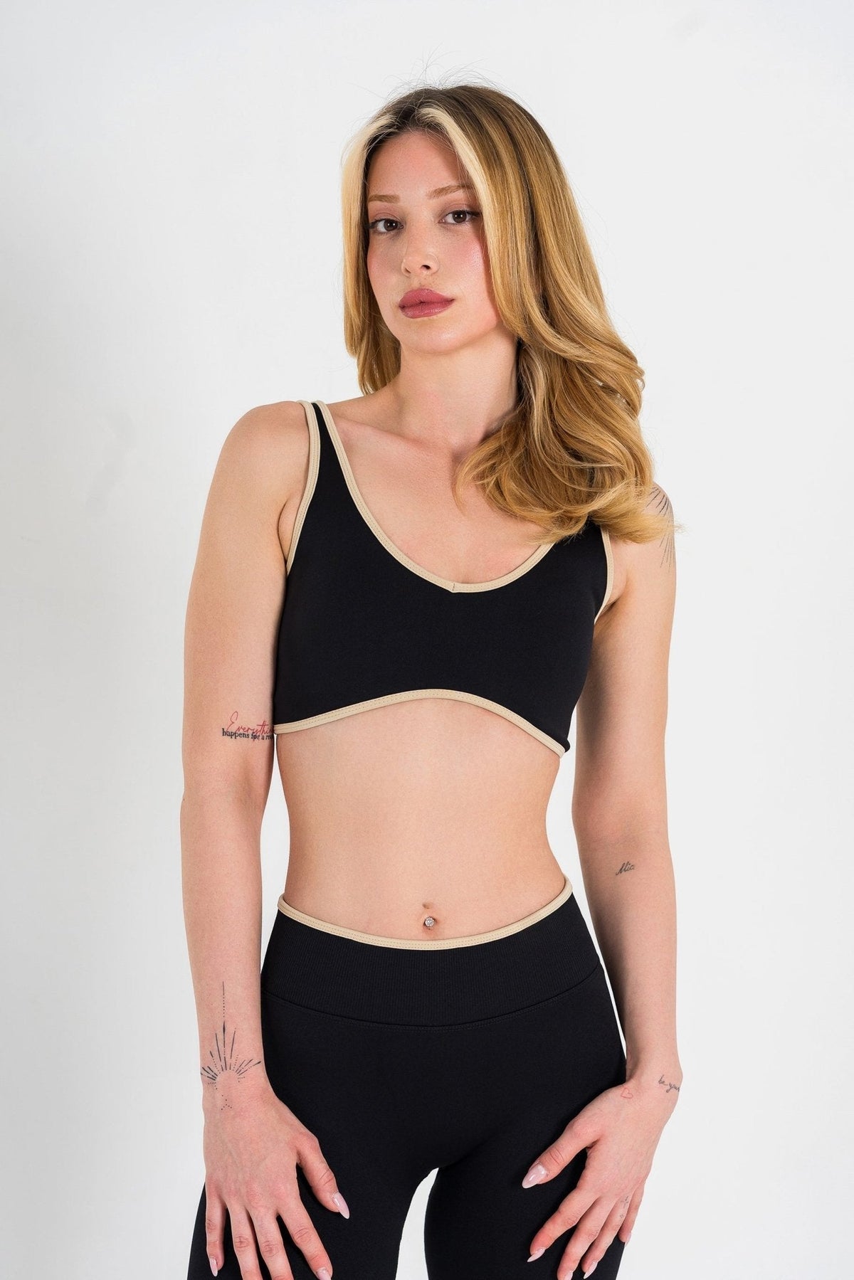 NOVA BRA | BLACK Spor ve Günlük Kombin - LUNISY