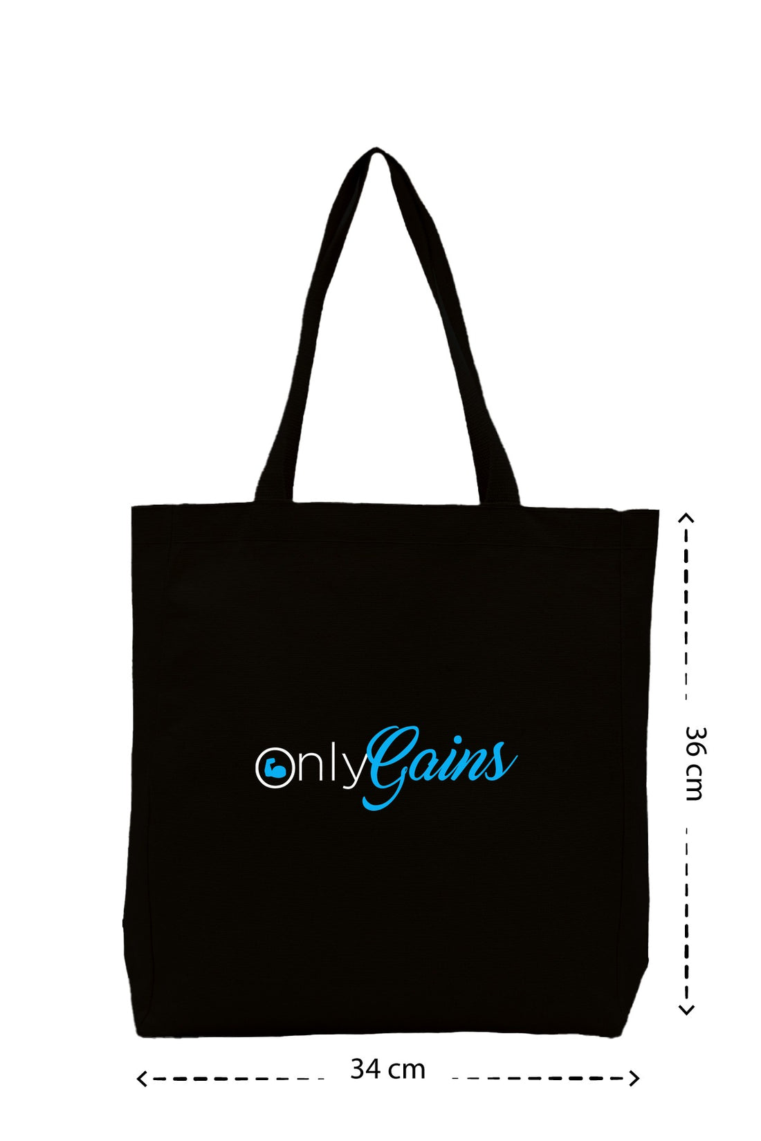Onlygains - Kanvas Çanta - Krem