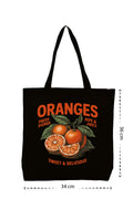 Oranges - Kanvas Çanta - Siyah