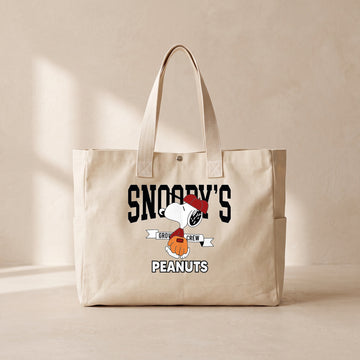 Peanuts Crew - Çıtçıtlı Tote Bag
