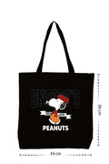 Peanuts Crew - Kanvas Çanta - Siyah